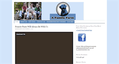 Desktop Screenshot of afamilyfarmlabradors.com